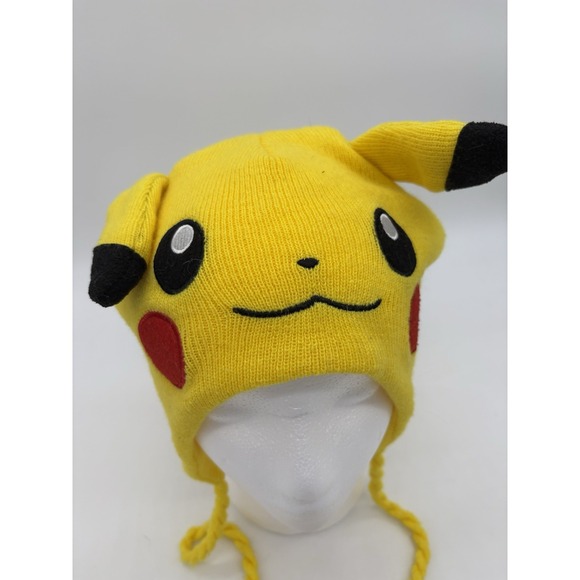 Pokemon Pikachu Beanie Sock Hat Headwear Laplander - Picture 1 of 8